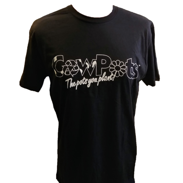 CowPots T-shirt "Because Manure Happens"