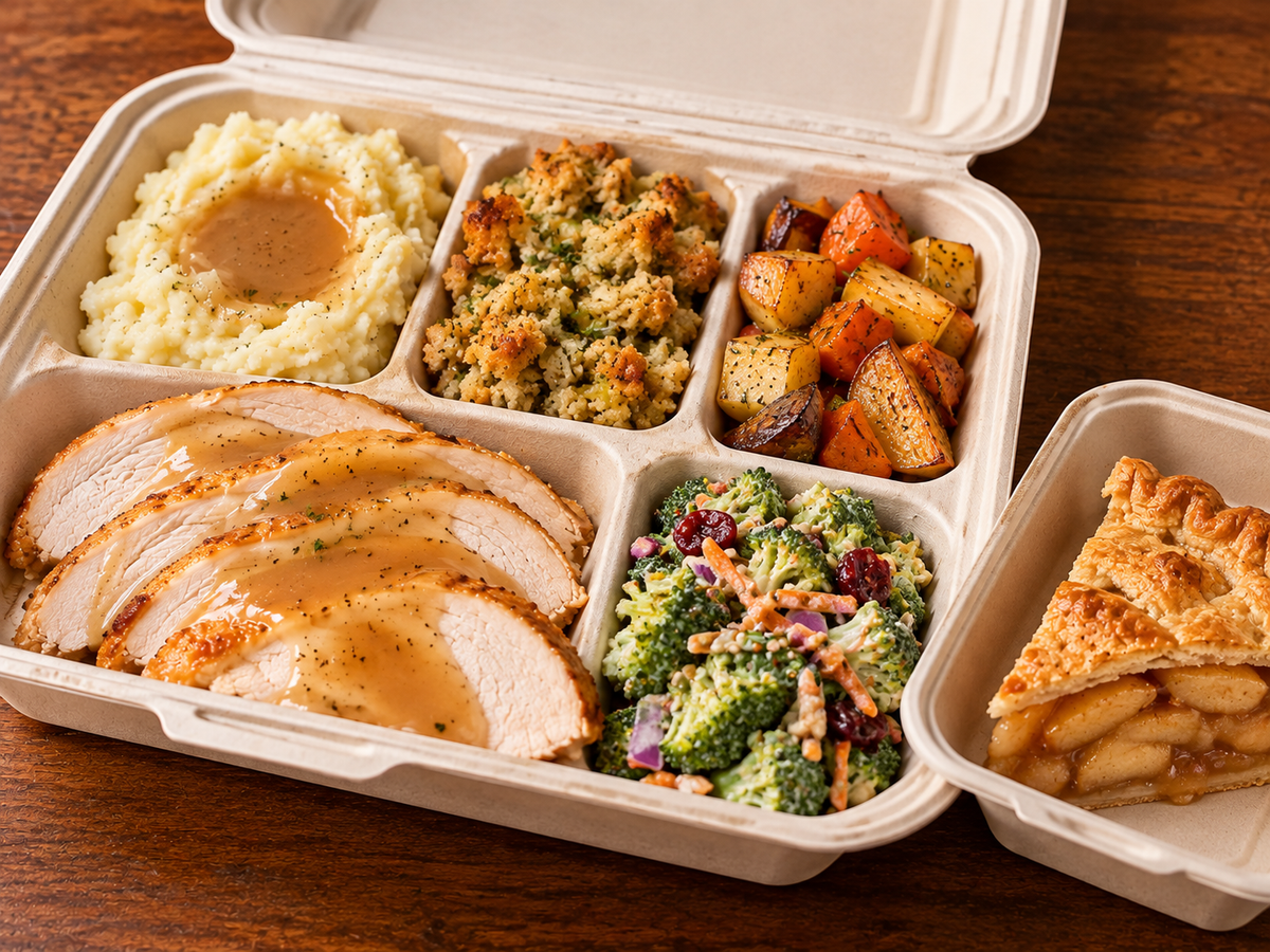 *New Offering: T-Day Dinner for 1