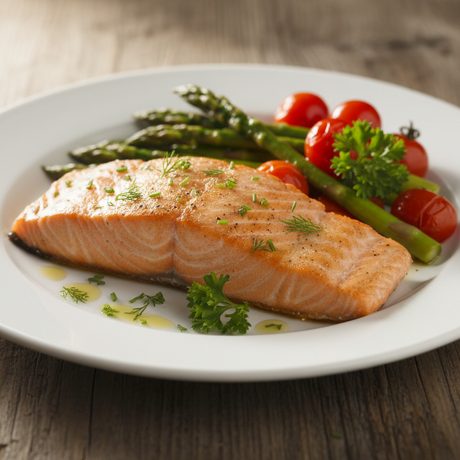 oven roasted salmon