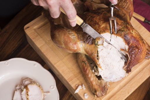 Turkey - sliced WHITE breast meat by pound