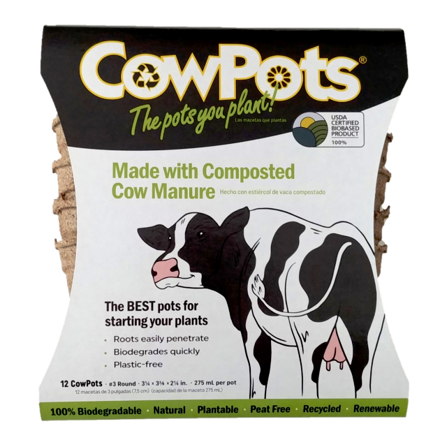 #3 Round CowPots