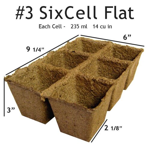 #3 Six Cell CowPots